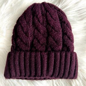 SOIA & KYO- Cable-Knit Hat